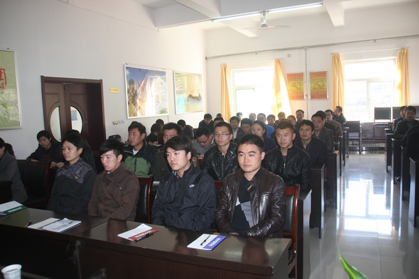 朝氣蓬勃的青崗員認(rèn)真聽講充實自我