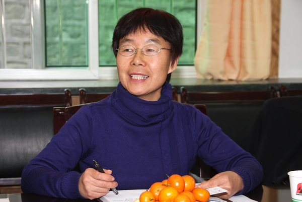 副總工程師王素珍在會(huì)上講話