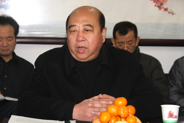 安監(jiān)局局長(zhǎng)延永華在會(huì)上講話